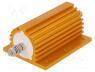 AHP250W-50RF - Resistor  wire-wound, with heatsink, 50Ω, 250W, ±1%, 114x77x54.5mm