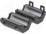 Ferrite  two-piece, on round cable, Ø  6mm, 60Ω, A  18.5mm, B  14mm