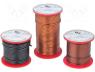 DNE1.00/0.25 - Coil wire, single coated enamelled, 1mm, 0,25kg, -65....200°C