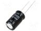 Capacitor  electrolytic, THT, 3300uF, 6.3VDC, Ø12.5x20mm, ±20%