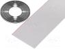 DS1057-40A282R/1M - Wire  ribbon, 1.27mm, stranded, Cu, 40x28AWG, PVC, grey, 1m