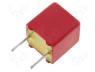 FKP2-10N/100 - Capacitor  polypropylene, 10nF, 5mm, ±10%, 6.5x8x7.2mm, -55....100°C
