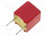 FKP2-2.2N/630 - Capacitor  polypropylene, 2.2nF, 5mm, ±10%, 5.5x7x7.2mm, -55....100°C