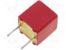 FKP2-3N3/800-R - Capacitor  polypropylene, 3.3nF, 5mm, ±5%, 7.2x8.5x7.2mm, 1kV/μs