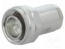 J01440A0011 - Connector  4.3-10, male, for cable, straight, plug, 50Ω, IP67, clamp