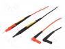 FLK-TL175 - Set of test leads, Inom  10A, Len  1.2m, test leads x2