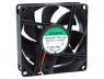 PE80252B1-A99 - Fan  DC, axial, 24VDC, 80x80x25mm, 101.94m3/h, 47.5dBA, Len  300mm