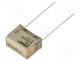 Capacitor  paper, X1, 33nF, 300VAC, 15.2mm, ±20%, THT, Series  P410