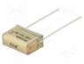 Capacitor  paper, 100nF, 220VAC, Pitch  15.2mm, ±10%, THT, 400VDC