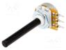 PC20BU-10K-LIN - Potentiometer  shaft, single turn, 10kΩ, ±20%, 0.4W, linear, 6mm