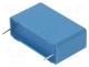 Capacitor  polypropylene, X2, 3.3uF, 27.5mm, ±20%, 18x33x31.5mm