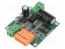 Motor Driver - DC-motor driver, PWM,TTL, Icont out per chan  12A, 12....36V