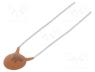 CC-56/500 - Capacitor  ceramic, 56pF, 500V, SL, ±10%, THT, 5mm