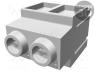14020225402000 - PCB terminal block, angled 90°, 10.16mm, ways  2, on PCBs, tinned