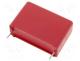 Capacitor  polypropylene, 2.2uF, 27.5mm, ±10%, 15x26x31.5mm