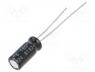 UVZ1A470MDD1TD - Capacitor  electrolytic, THT, 47uF, 10VDC, Ø5x11mm, Pitch  2mm, ±20%