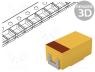 TAJC336K010R - Capacitor  tantalum, 33uF, 10VDC, SMD, Case  C, 2312, ±10%, -55....125°C