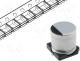 SC1J107M10010VR - Capacitor  electrolytic, SMD, 100uF, 63VDC, Ø10x10mm, ±20%, 2000h