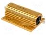 HS100-10RF - Resistor  wire-wound, with heatsink, screw, 10Ω, 100W, ±1%