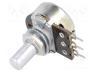 PRP185-10K-A - Potentiometer  shaft, single turn, 10kΩ, 200mW, ±20%, THT, 6mm, mono