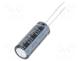 Capacitor  electrolytic, low impedance, THT, 1800uF, 16VDC, ±20%