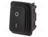 1932.3112 - ROCKER, DPST, Pos  2, OFF-ON, 20A/250VAC, black, none, 100mΩ