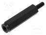 Αποστάτης πλαστικός - Screwed spacer sleeve, hexagonal, polyamide, M6, M6, L  30mm