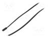 NTC thermistor - Sensor  temperature, NTC, 10kΩ, -40....105°C, Len  1.5m, Leads  2 leads