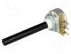 PC20BU-10K-LOG - Potentiometer  shaft, single turn, 10kΩ, ±20%, 0.2W, logarithmic