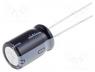 UVZ2A3R3MDD - Capacitor  electrolytic, THT, 3.3uF, 100VDC, Ø5x11mm, Pitch  2mm