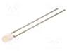 LTW-42NDH8J - LED, 3mm, white cold, 140....680mcd, 100°, Front  convex, Pitch  2.54mm