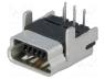 MX-54819-0519 - Socket, USB B mini, on PCBs, THT, PIN  5, angled 90°