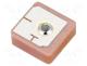ANT1575-1240A - Antenna, GPS, RHCP, 50Ω, 12x12x40mm, ceramics, -40....105°C, 1.575GHz