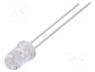 LL-504BC2E-B4-1GC - LED, 5mm, blue, 3800....5500mcd, 15°, 20mA, 2.8....4V, Front  convex