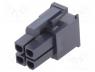 MX-46992-0410 - Plug, wire-wire/PCB, female, Mini-Fit Jr, 4.2mm, PIN  4, for cable