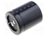 LGU2C222MELC - Capacitor  electrolytic, SNAP-IN, 2200uF, 160VDC, Ø35x45mm, ±20%