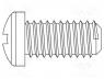 DR8G206M3X08 - Screw, M3x8, 0.5, Head  cheese head, Phillips, polyamide