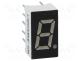 Display  LED, 7-segment, 8mm, 0.3", No.char  1, red, 6.5mcd, anode