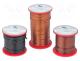 DNE2.00/0.25 - Coil wire, single coated enamelled, 2mm, 0,25kg, -65....200°C