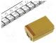 Capacitor  tantalum, low ESR, 470uF, 6.3VDC, SMD, Case  D, 2917, ±10%