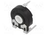 Resistor Variable - Potentiometer  mounting, single turn,horizontal, 10kΩ, 250mW