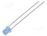 LL-304BD1X-B4-2B - LED, 3mm, blue, 210....350mcd, 110°, Front  flat
