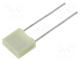 Capacitor  polyester, 100nF, 160VAC, 250VDC, Pitch  5mm, ±10%