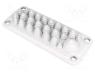 LMC25 - Multigate grommet, light grey, Holes no  25, -40....100°C, UL94V-0