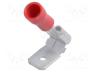 ST-020/R - Terminal  flat, 6.3mm, 0.8mm, female/male, 0.5....1.5mm2, crimped