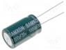 GF1000/35 - Capacitor  electrolytic, low impedance, THT, 1000uF, 35VDC, ±20%