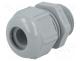 STR-M20-R7001 - Cable gland, M20, 1.5, IP68,IP69K, Mat  polyamide, dark grey