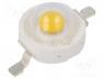PM2E-1LVE-R7 - Power LED, white warm, 130°, 350mA, Pmax  1W, 110....120lm, CRImin  70