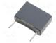 Capacitor  polyester, 68nF, 200VAC, 400VDC, Pitch  10mm, ±10%