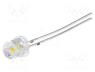 OSM5DK5MC1B - LED, 5mm, white warm, 100....140mcd, 120°, 20mA, 2.9....3.6V
